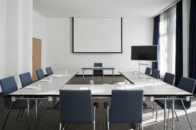 Der Geschäftsbereich oder Konferenzraum in der Unterkunft Four Points Flex by Sheraton Bochum