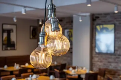 Ein Restaurant oder anderes Speiselokal in der Unterkunft Boutique Essen City