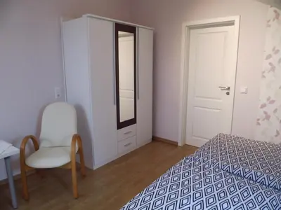 Ein Bett oder Betten in einem Zimmer der Unterkunft Ferienwohnung und -Zimmer Becks