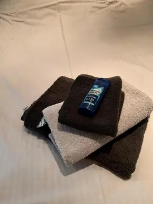 Ein Bett oder Betten in einem Zimmer der Unterkunft Standardzimmer nahe Messe und Airport