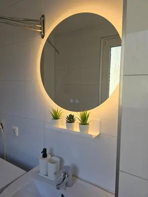 Ein Badezimmer in der Unterkunft Rhein Living Business Apartment