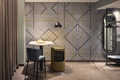 Ein Badezimmer in der Unterkunft Postboutique Hotel Wuppertal