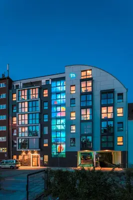 Das Gebäude in dem sich das Hotel befindet
