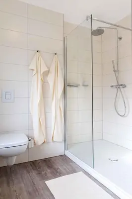 Ein Badezimmer in der Unterkunft Hotel am Tiergarten