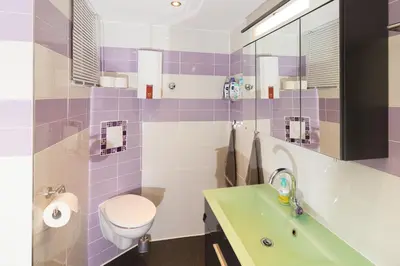 Ein Badezimmer in der Unterkunft Casa Teutoburgia