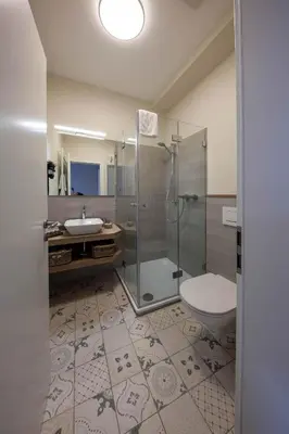 Ein Badezimmer in der Unterkunft Hotel Altes Amtshaus