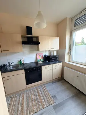 Küche/Küchenzeile in der Unterkunft Loft Riva, Smart TV, Klimanlage, Parkplatz fre, Minibar