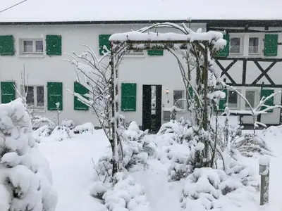 Buxhaus im Winter