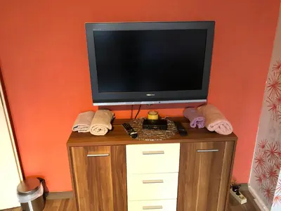 TV/Unterhaltungsangebot in der Unterkunft Misha,s Place