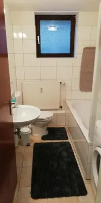 Ein Badezimmer in der Unterkunft Ferienwohnung Sonnwald