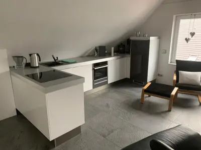 Küche/Küchenzeile in der Unterkunft Apartment in ruhiger Lage am Rande des Ruhrgebietes
