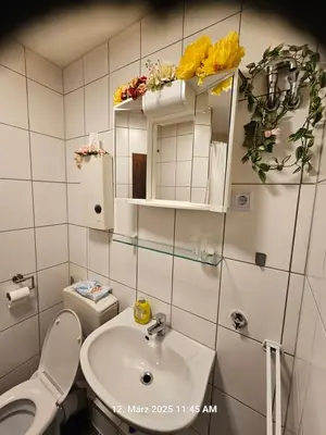 Ein Badezimmer in der Unterkunft Dortmund gemütliches Appartement