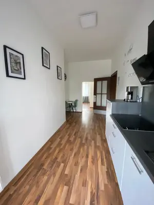 Küche/Küchenzeile in der Unterkunft Ruhrpott Apartment Zentral