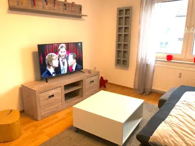 TV/Unterhaltungsangebot in der Unterkunft Paradise Apartments