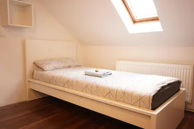 Ein Bett oder Betten in einem Zimmer der Unterkunft Vivo Apartments Herne