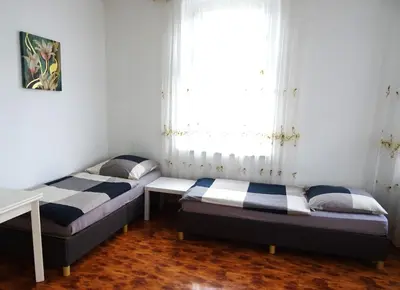 Ein Bett oder Betten in einem Zimmer der Unterkunft Apartment Essen-City