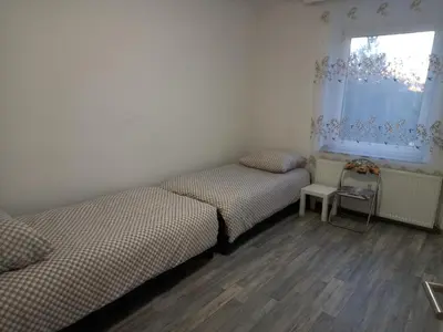 Ein Bett oder Betten in einem Zimmer der Unterkunft Apartment Essen-City