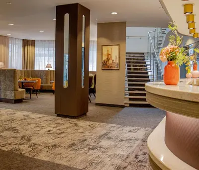 Ein Sitzbereich in der Unterkunft Hotel Essener Hof; Sure Hotel Collection by Best Western