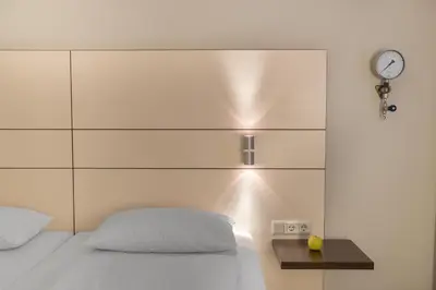 Ein Bett oder Betten in einem Zimmer der Unterkunft Ferrotel Duisburg - Partner of SORAT Hotels