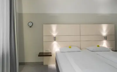 Ein Bett oder Betten in einem Zimmer der Unterkunft Ferrotel Duisburg - Partner of SORAT Hotels