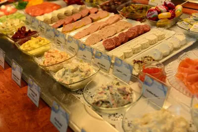 Essen im Hotel oder in der Nähe