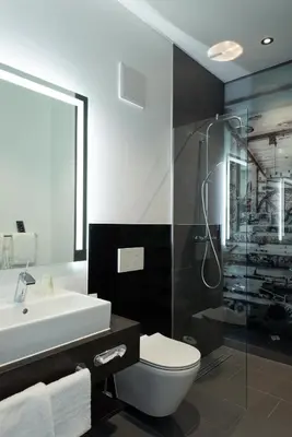 Ein Badezimmer in der Unterkunft Hotel Esplanade Dortmund