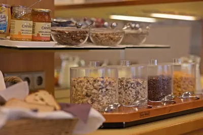 Essen im Hotel oder in der Nähe