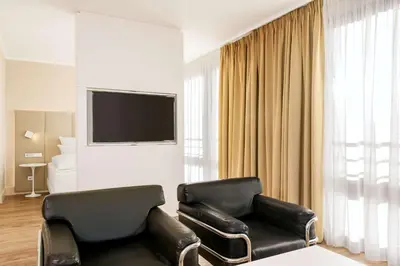 TV/Unterhaltungsangebot in der Unterkunft NH Dortmund