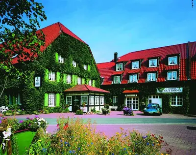 Das Gebäude in dem sich das Hotel befindet