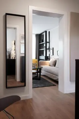 Ein Bett oder Betten in einem Zimmer der Unterkunft SAXX Apartments Hagen
