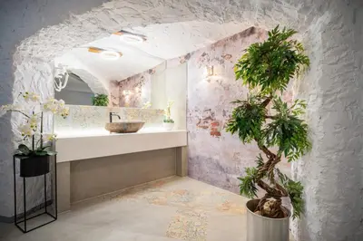 Ein Badezimmer in der Unterkunft HOTEL Am Spichernplatz