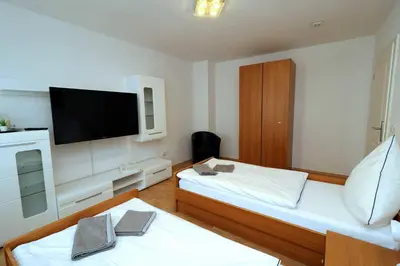 TV/Unterhaltungsangebot in der Unterkunft Aparthotel Kompass A 202-203
