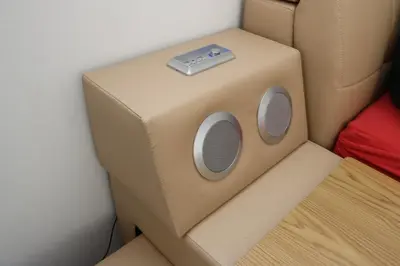 Ein Sitzbereich in der Unterkunft Aparthotel Kompass A 301