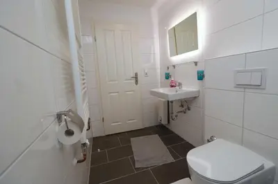 Ein Badezimmer in der Unterkunft Aparthotel Kompass A 304