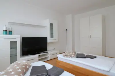 TV/Unterhaltungsangebot in der Unterkunft Aparthotel Kompass A 402-403