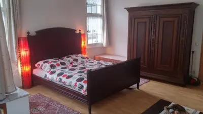 Ein Bett oder Betten in einem Zimmer der Unterkunft Villa Biso