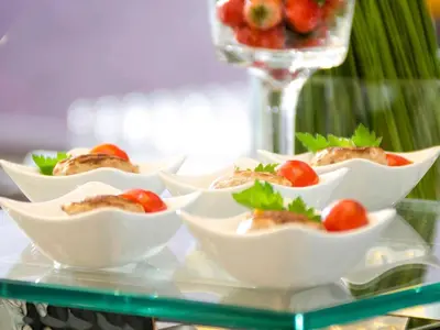 Essen im Hotel oder in der Nähe