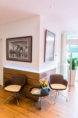 Ein Sitzbereich in der Unterkunft Best Western Hotel Airport Düsseldorf - Ratingen