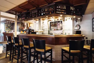 Lounge oder Bar in der Unterkunft Akzent Hotel Körner Hof
