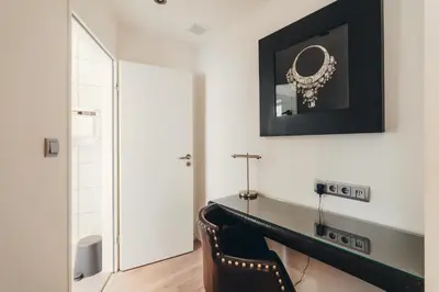Küche/Küchenzeile in der Unterkunft Boutique Hotel Düsseldorf Berial