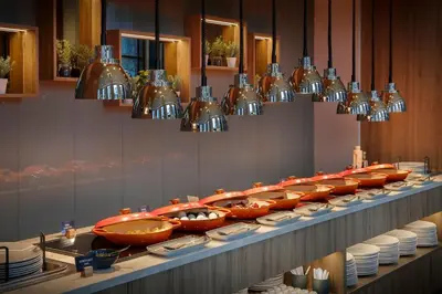 Essen im Hotel oder in der Nähe
