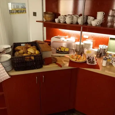 Essen im Hotel oder in der Nähe