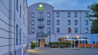 Das Gebäude in dem sich das Hotel befindet