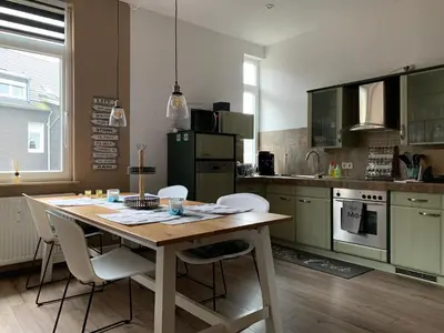 Küche/Küchenzeile in der Unterkunft Stadthaus Artur - Apartment Barcelona