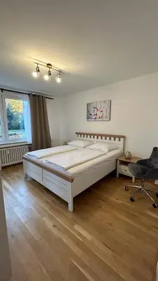 Ein Bett oder Betten in einem Zimmer der Unterkunft Hotel Friederike