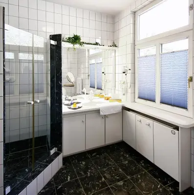 Ein Badezimmer in der Unterkunft Hotel Haus Duden