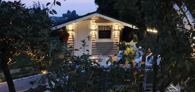 Ein Garten an der Unterkunft Ferienwohnung Marion