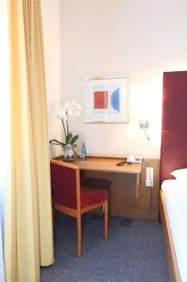 Ein Bett oder Betten in einem Zimmer der Unterkunft Hotel Ickhorn