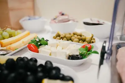 Essen im Hotel oder in der Nähe