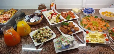 Essen im Hotel oder in der Nähe